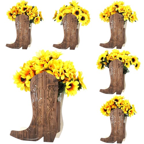Pcs western cowboy boot - 6,