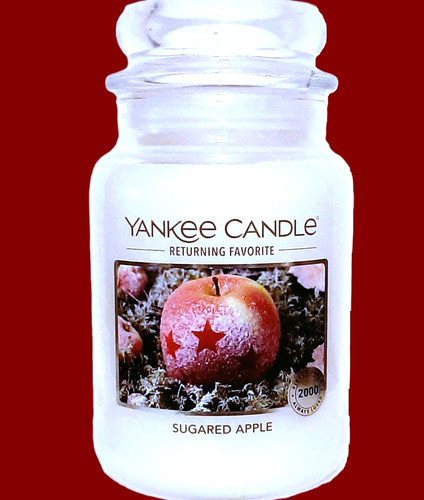 Yankee candle retired sugared - retired, "sugared