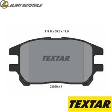 Brake pad set disc - disc,