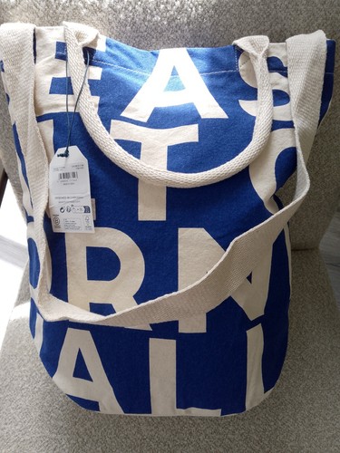 Seasalt blue logo canvas - ,