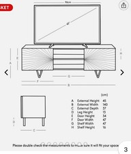 ziggy SWOON TV Unit ( never been used) 