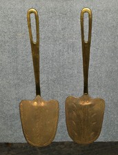 Vtg Pair Hand Forged