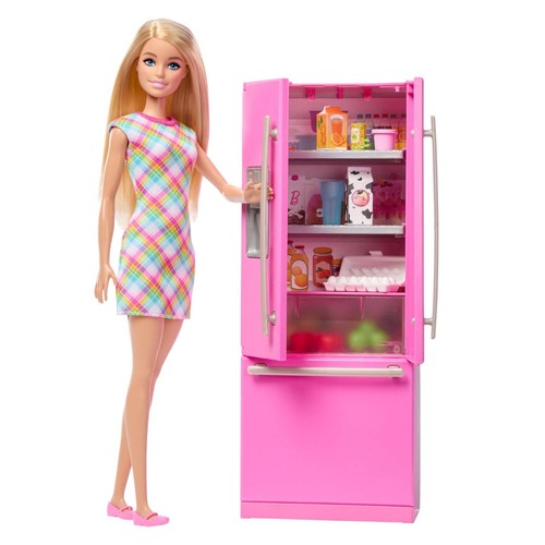 Barbie doll kitchen playset - doll,