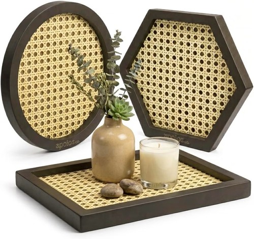 Set handwoven rattan - set,