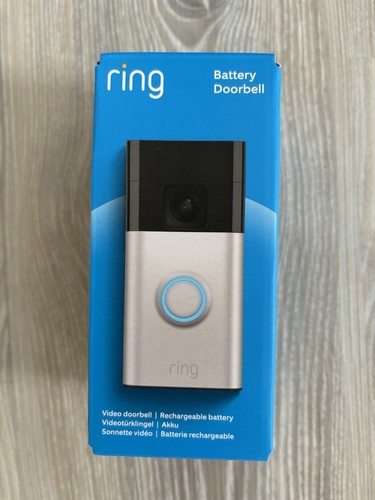 Ring battery doorbell satin - ring,