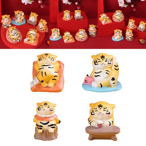 Tiger miniature figurine - figurine, model