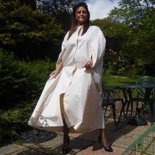 Rubber Rain Cape - M-L, Classic Design, Fully Taped