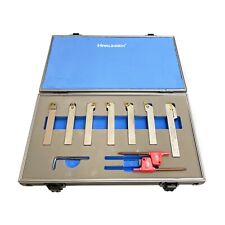 7PC INDEXABLE LATHE TURNING TOOLS SET 12MM SHANK HARLINGEN RDGTOOLS
