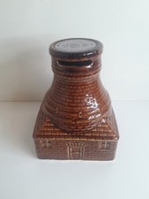 Vintage Donation Collection Box Ceramic Glazed Staffordshire Bottle Kiln Oven