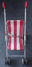1970s ORIGINAL VINTAGE MACLAREN PLAY PRAM. MACLAREN BRANDING ON SEAT & FOOTREST
