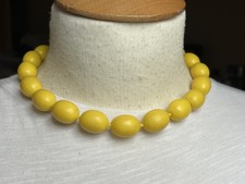 Vintage chunky necklace bright - necklace,