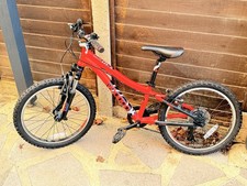 Voodoo Sobo 20” Kids Mountain Bike – Orange-Red, 8-Speed, Ages 6-11