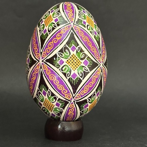 Real ukrainian pysanky goose - ukrainian, pysanky.