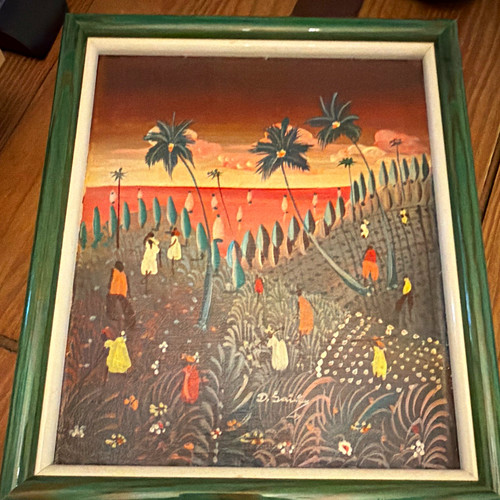 Original naïve folk art - naïve,
