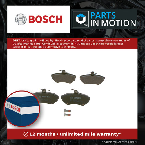 Brake pads set fits lupo - brake, vw