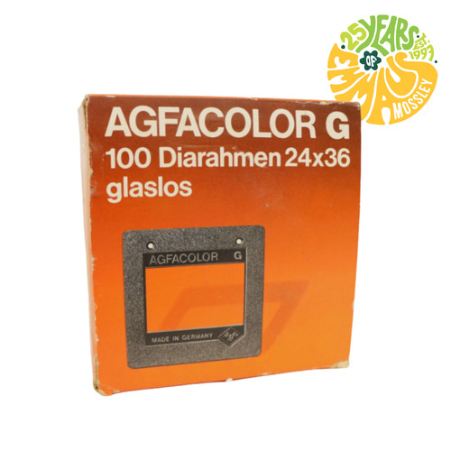 Agfacolor glass slide frames - agfacolor,