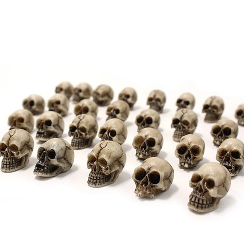 20pcs mini skull figures - 20pcs,