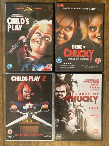 Child play chucky 4x dvd - chucky,