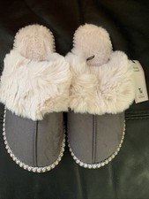 BNWT TU Faux Suede & Fur Grey