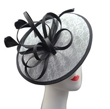 Women's Fascinator Round clip