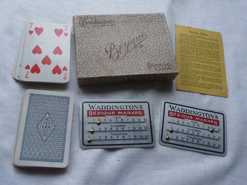 Vintage waddingtons bezique - waddingtons,