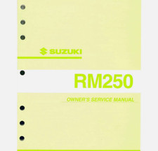 2002 Suzuki RM250K2 Motorcycle