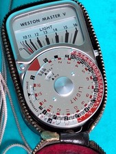 Weston master exposure - v, meter