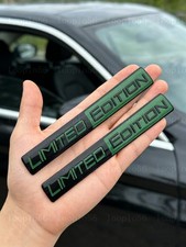 2pcs 3D Limited Edition Car