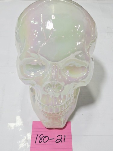 Ceramic skull figurine - ceramic, life