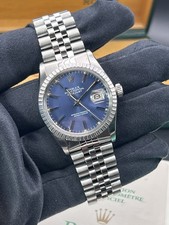 Rolex Datejust Watch  Box Papers 36mm Stainless  With Accessories (924)