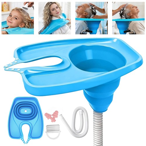 Foldable shampoo basin hair - shampoo,