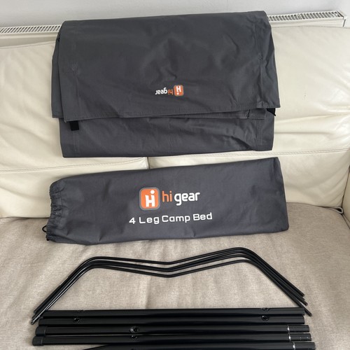 Gear leg camp bed with - gear,