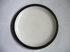 DENBY JET BLACK 1 X DINNER PLATE SECOND QUALITY GOOD USED CONDITION M