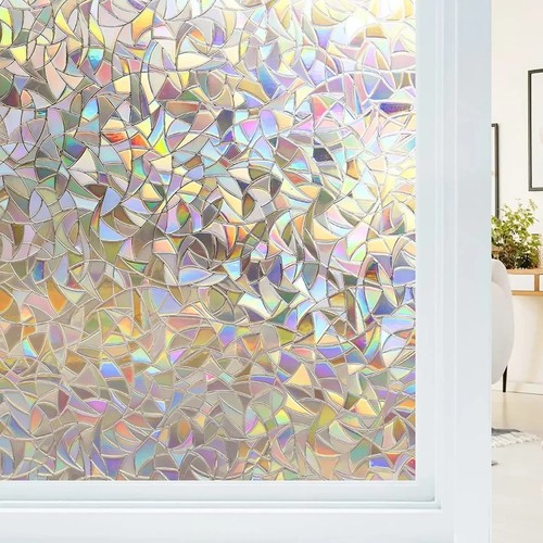 Rainbow frosted window film - rainbow,