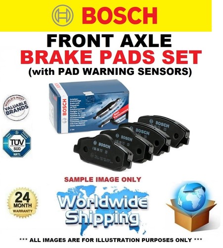 Front brake pads - front, with
