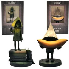 Little Nightmares Game Figure Six Nomes Yellow Raincoat Stand Cartoon Model Toys