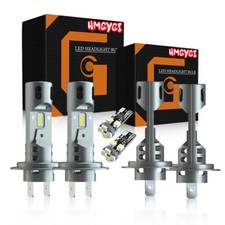 For Mercedes S-Class W220 - 6x 6000K LED Headlight High/Low/Side Light Bulbs Z7