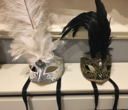Venetian style masks 1 - 2, masks:1