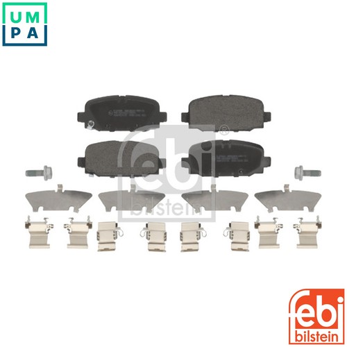 Brake pad set disc - brake,