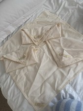 Ralph Lauren Cloth Napkin Set (4) Cream Used Excellent Condition 