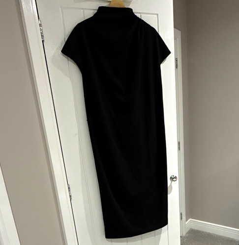 Zara black bodycon high neck - zara,