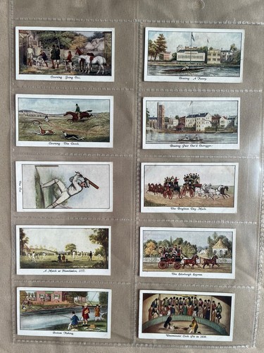 Mitchell cigarette cards - cigarette,