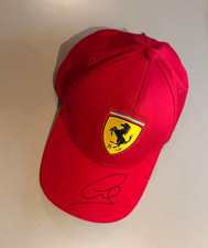 Lewis Hamilton Signed Ferrari F1 Cap with Certificate of Authenticity (COA)