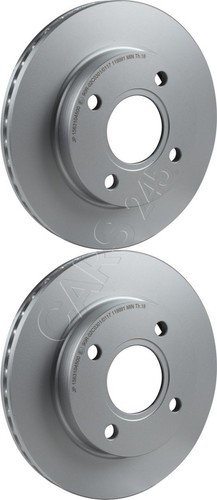 Front brake disc set - brake,