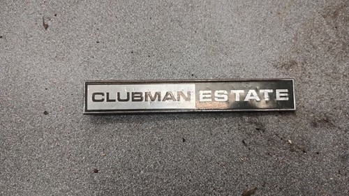 Mini clubman estate boot badge - clubman,