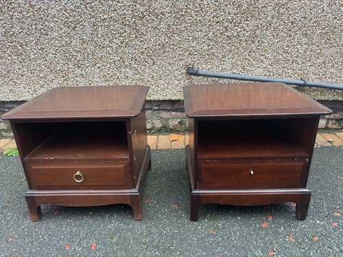 Stag minstrel bedside tables - stag,