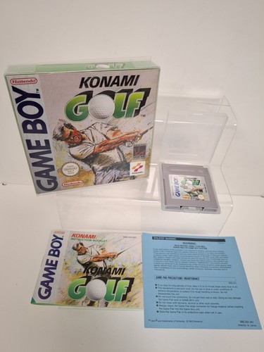Konami golf nintendo game - game, boy