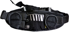 KARRIMOR X DUO BOTTLE BELT WITHOUT BOTTLES XLITE RUNNING BOTTLE HOLDER BLACK