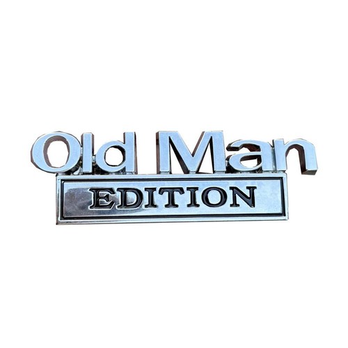 Old man edition - man, car