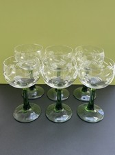 Set of 6 Vintage German Wine